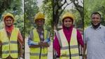 Smiling Waste Workers