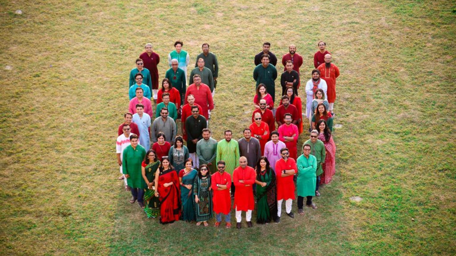 Unilever Employees in U Shape