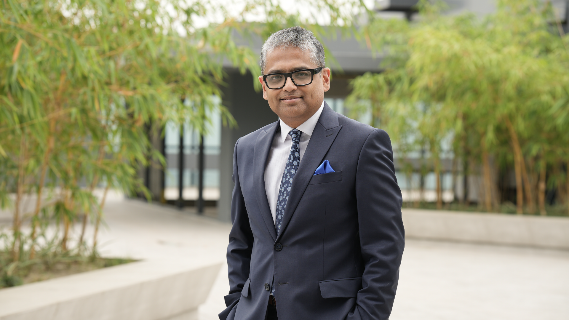 Picture of Mr. Zaved Akhtar, Chairman and MD of UBL for an interview with Dhaka Tribune on the World Environment Day