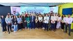 Group photo of Zaved Akhtar along with the UBL team and university students