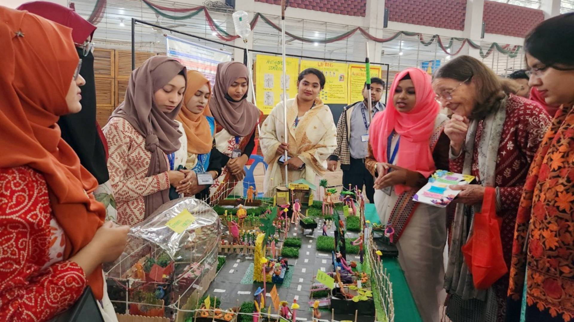 Snapshot from an event day at CRP