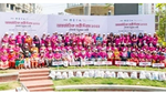 Hundreds of women joined hands to promote plastic collection