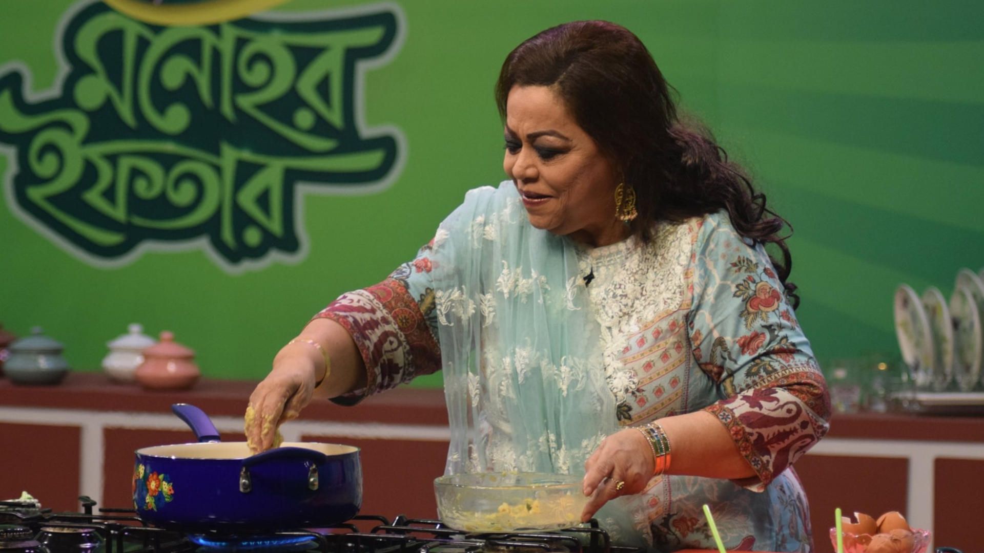 কেকা ফেরদৌসীর সাথে ভীম মনোহর ইফতার