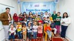 UBL employee volunteers with cancer-affected children during a day full of engaging activities at Heart-to-Heart Market 2.0